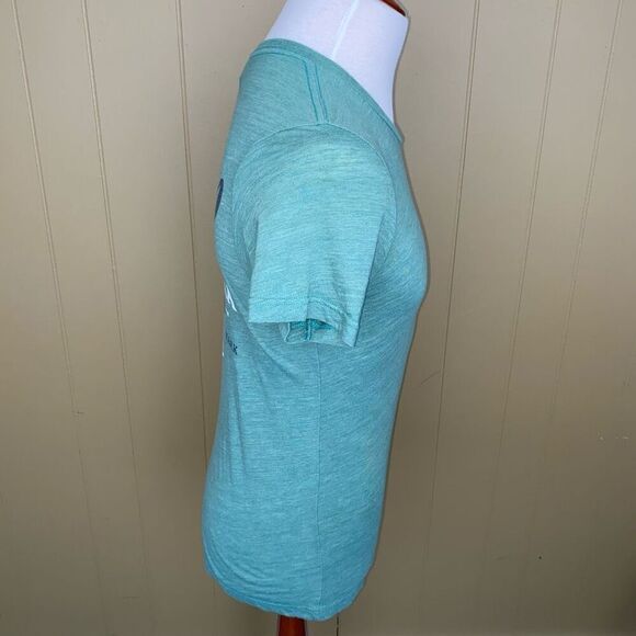 Volcom men S Crewneck short sleeve graphic print T-shirt green - Picture 4 of 9